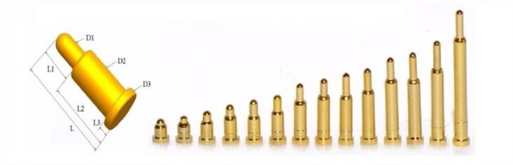 Пружинни щифтове Pogo за магнитен конектор