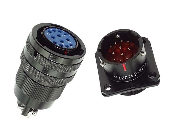 Силноток мъжки и женски Pogo щифт конектор