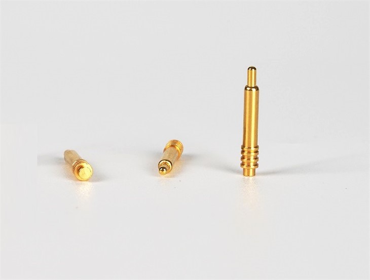 Пого игла с права игла със злато