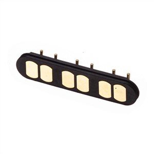 Текущ правоъгълен конектор Pogo Pin