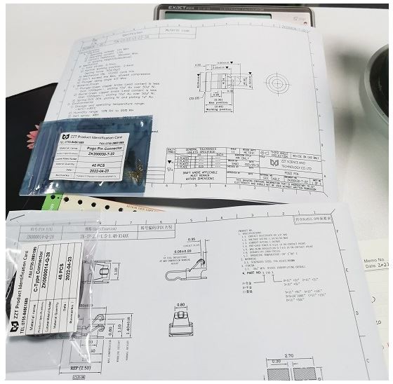 Доставени са безплатни мостри на Pogo Pin Connector