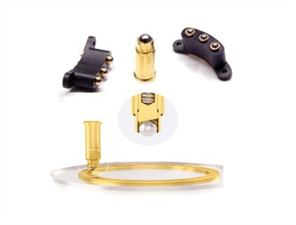 360 градусов магнитен конектор Pogo за зареждане