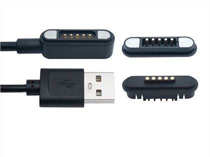 5-пинов магнитен Pogo Pin конектор за зареждане