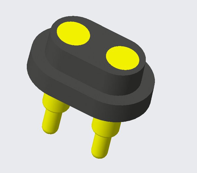 2Pins водоустойчив PogoPin конектор