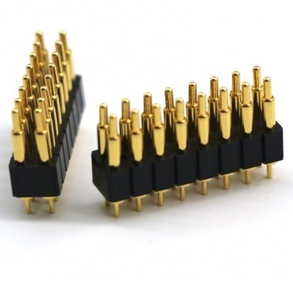Двуредов конектор Pogo Pin