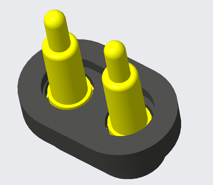 Водоустойчив мъжки и женски конектор Pogo Pin